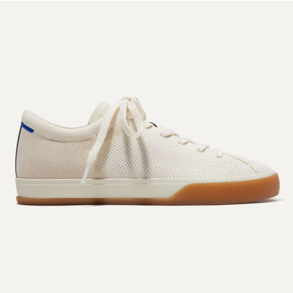 Women’s Rothy’s The Lace Up Sneaker in Blonde size 9.5